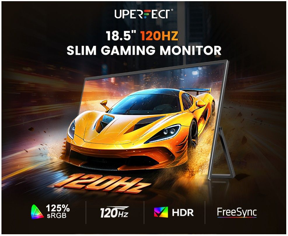 UPERFECT 18.5″ 120HZ IPS display Portable Monitor