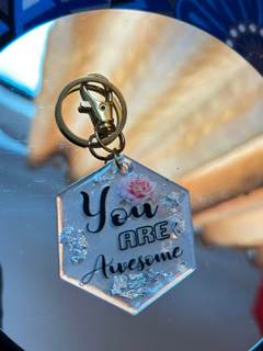 You are Awesome keychain