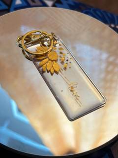 Sunflower Keychain