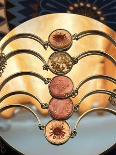 Floral Resin Bracelets