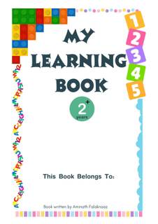 my learning book