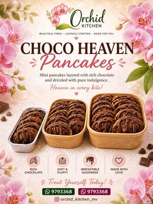 Choco Heaven Pancakes (MEDIUM)