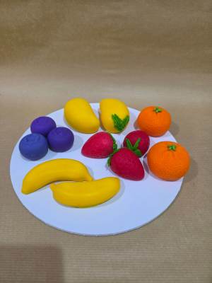 Fruit shaped dessert