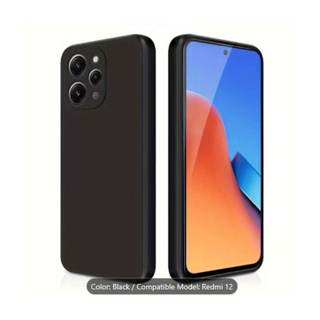 Phone Case for Redmi 12, Color Black