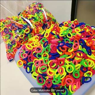 Colorful Hair Ties – 380 Pcs!