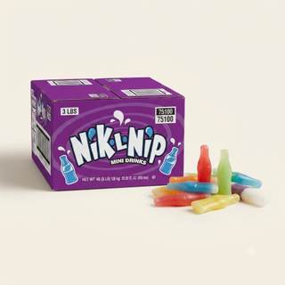 Wax candy bottles ( 7 bottle pack )