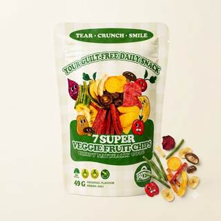 Vacuum fried veggie chips
