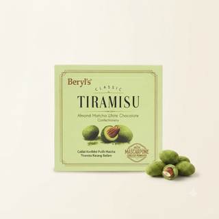 Bery's Tiramisu almond matcha white chocolate