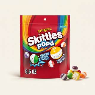 Freeze dried skittles