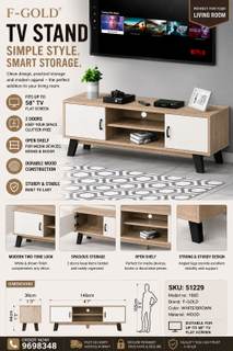 TV Stand 2 DOORS