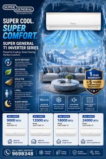 SUPER GENERAL 24000BTU