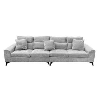 Linen Fabric 4 Seater Sofa - I099930