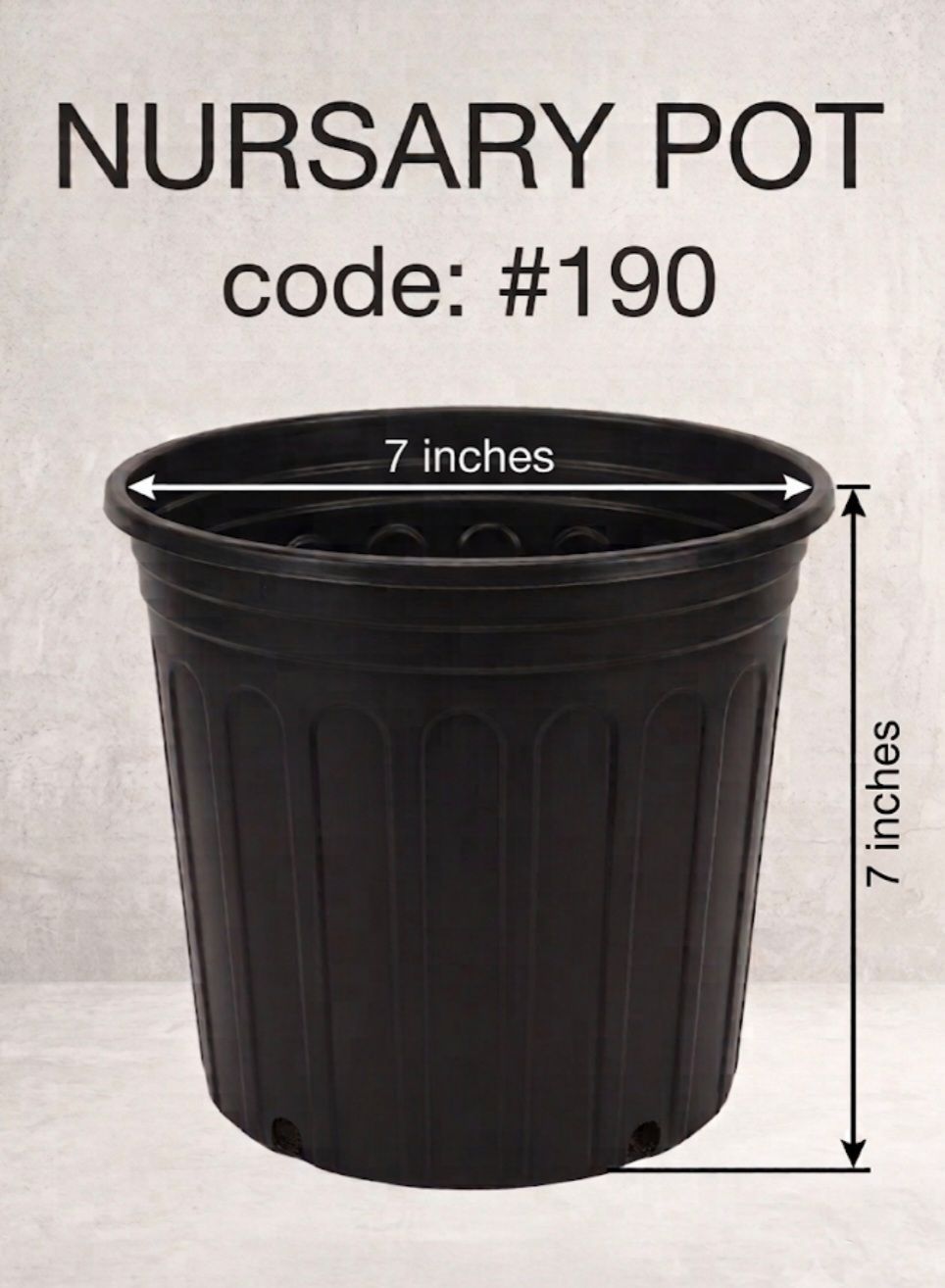 Nursery Pot (#190)